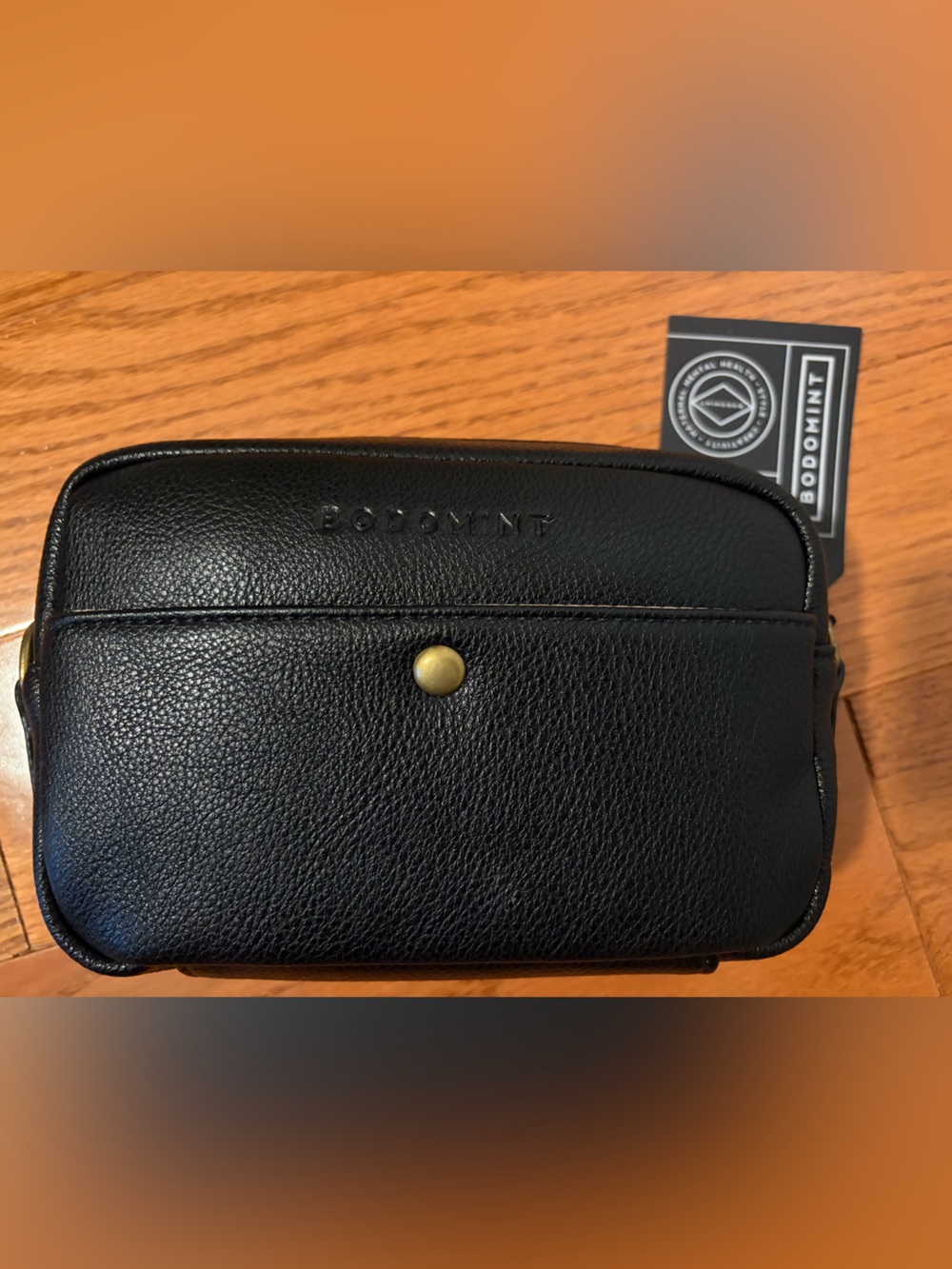 Bodomint Bowie Pack Black Convertible Crossbody Fanny Pack NWT - Picture 6 of 8